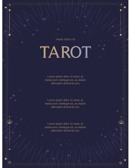 Tarot Theme Effective PowerPoint Presentations