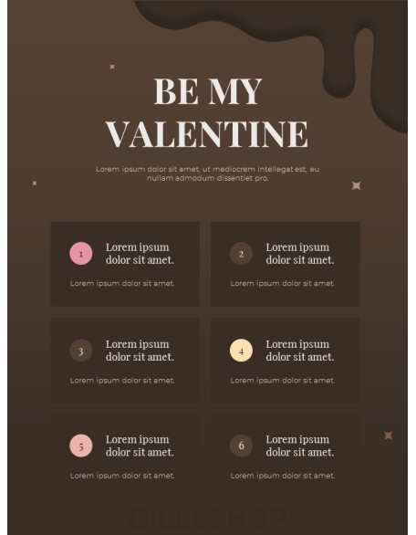 Sweet Valentine’s Day Theme best ppt template