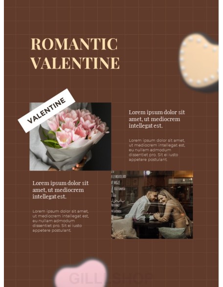 Sweet Valentine’s Day Theme best ppt template