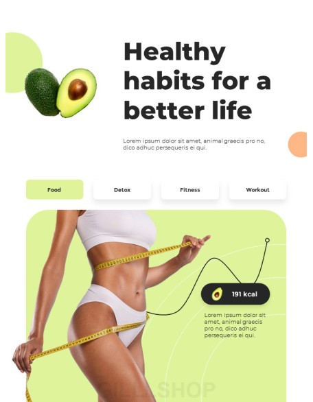 Healthy Diet Plan template ppt