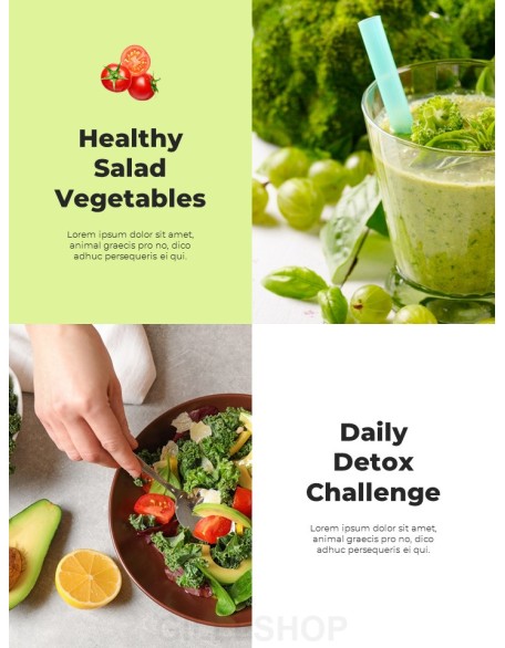 Healthy Diet Plan template ppt