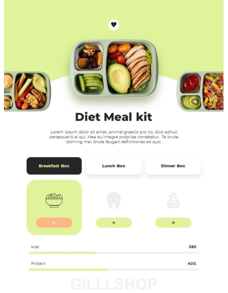 Healthy Diet Plan template ppt