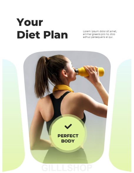 Healthy Diet Plan template ppt