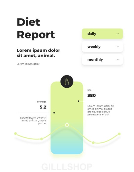 Healthy Diet Plan template ppt