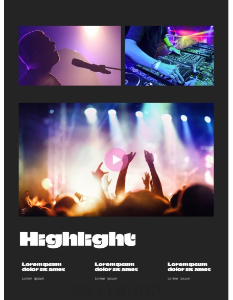 Music Festival PowerPoint Presentations