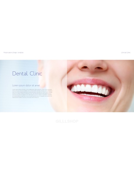 Dental Clinic Simple PowerPoint Templates
