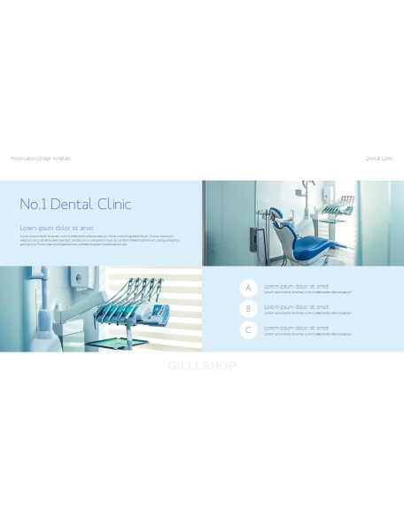Dental Clinic Simple PowerPoint Templates