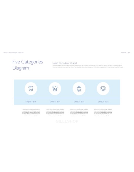 Dental Clinic Simple PowerPoint Templates