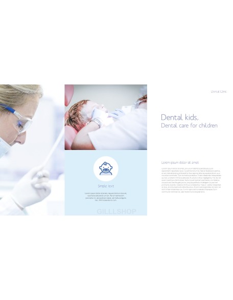 Dental Clinic Simple PowerPoint Templates