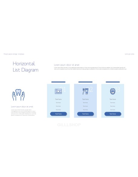 Dental Clinic Simple PowerPoint Templates
