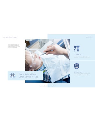 Dental Clinic Simple PowerPoint Templates