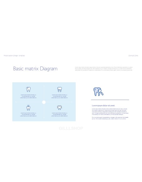 Dental Clinic Simple PowerPoint Templates