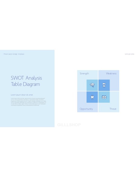 Dental Clinic Simple PowerPoint Templates