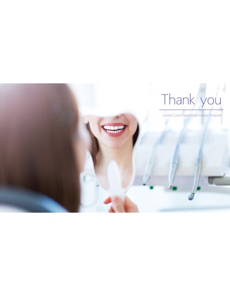 Dental Clinic Simple PowerPoint Templates