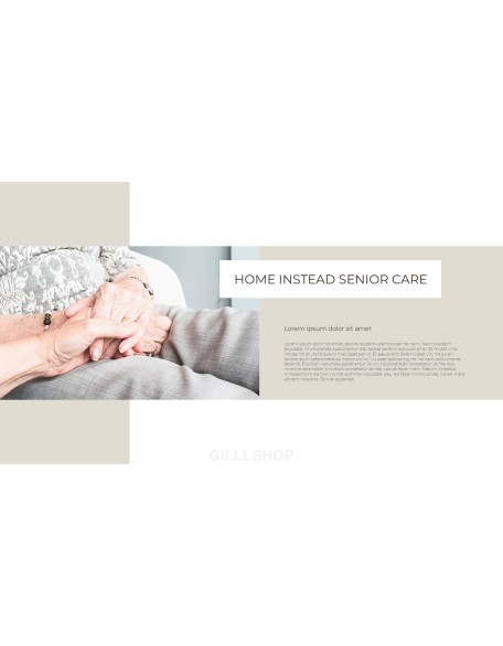 Senior Care Business PowerPoint Templates