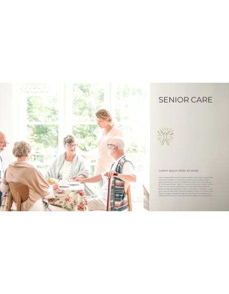 Senior Care Business PowerPoint Templates