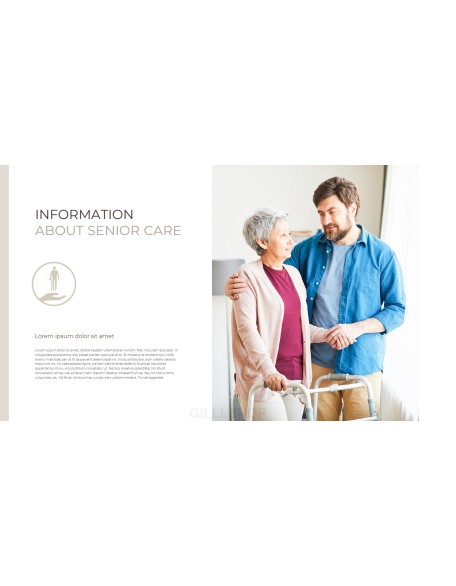 Senior Care Business PowerPoint Templates