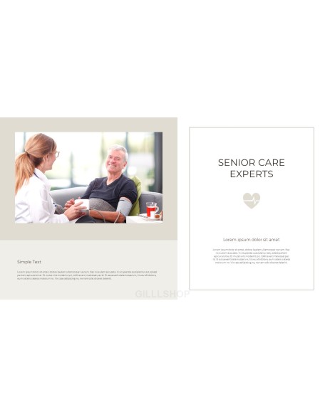 Senior Care Business PowerPoint Templates