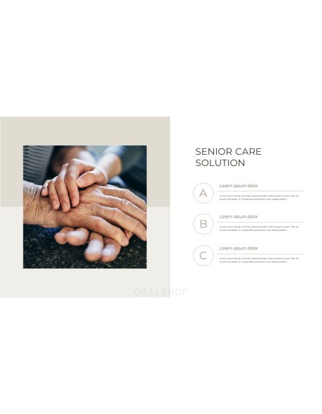 Senior Care Business PowerPoint Templates