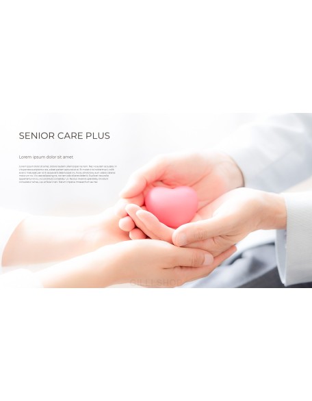 Senior Care Business PowerPoint Templates