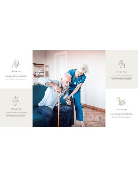 Senior Care Business PowerPoint Templates