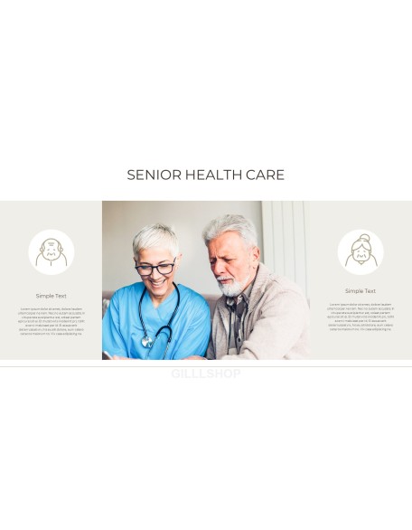 Senior Care Business PowerPoint Templates