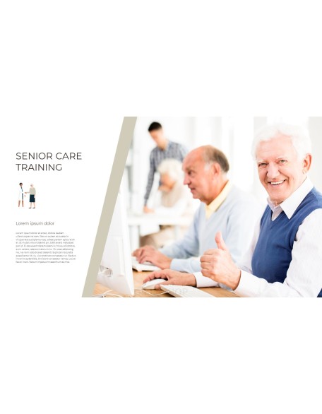 Senior Care Business PowerPoint Templates