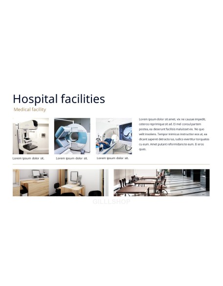 Hospital introduction Themes for PowerPoint