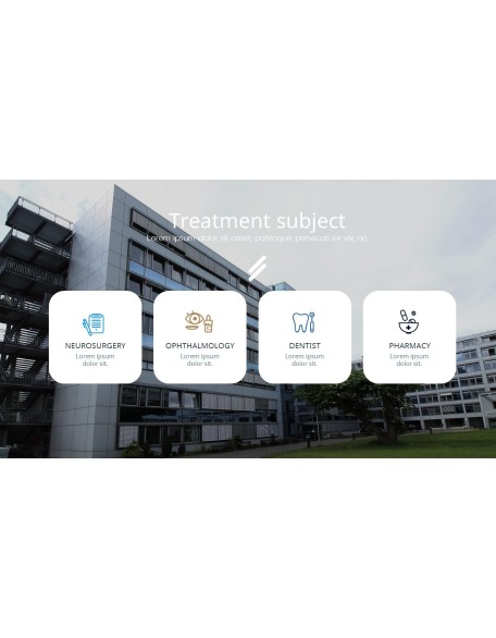 Hospital introduction Themes for PowerPoint