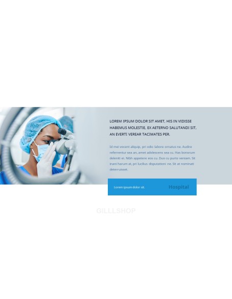 Hospital introduction Themes for PowerPoint