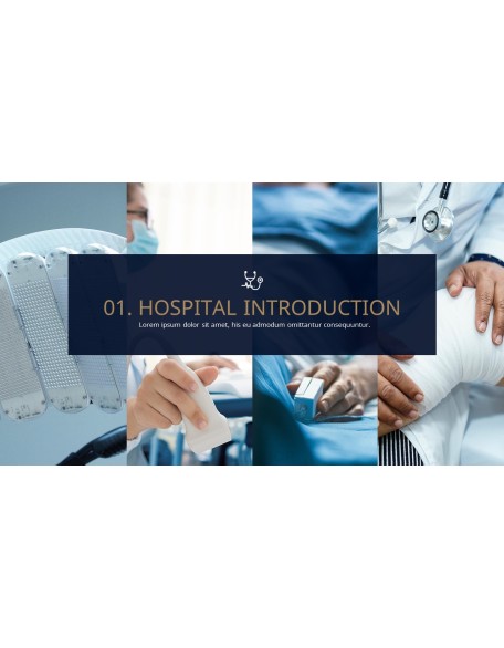 Hospital introduction Themes for PowerPoint