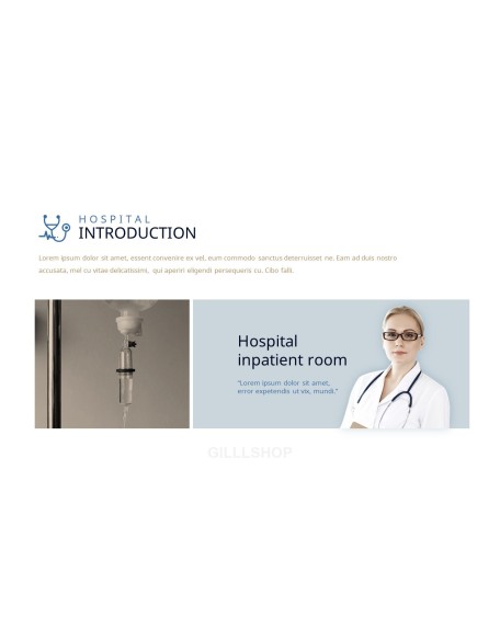Hospital introduction Themes for PowerPoint