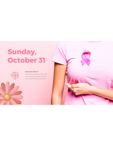 Breast Cancer Awareness Month Business Presentations