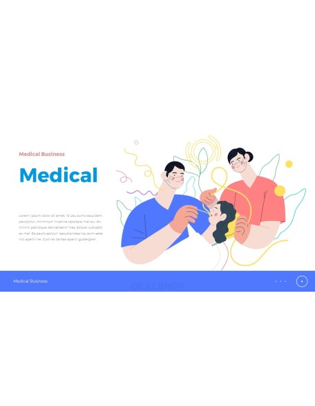 Medical Business ppt template