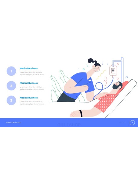 Medical Business ppt template