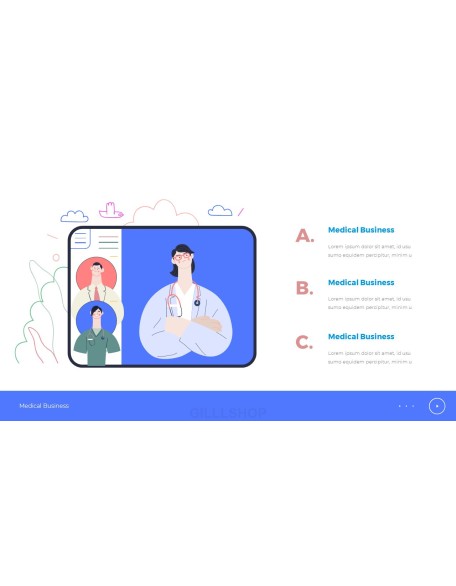 Medical Business ppt template