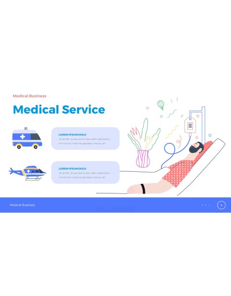 Medical Business ppt template