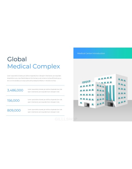 Medical Center company profile ppt template