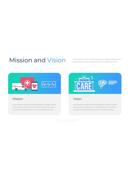 Medical Center company profile ppt template