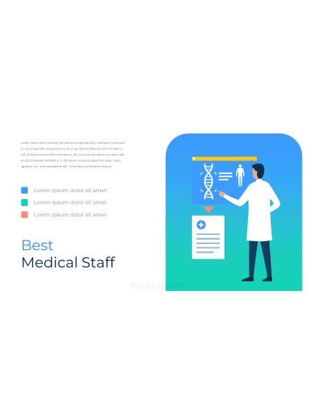 Medical Center company profile ppt template