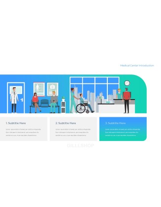 Medical Center company profile ppt template