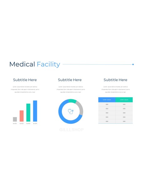 Medical Center company profile ppt template