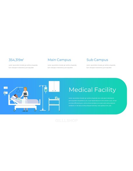 Medical Center company profile ppt template