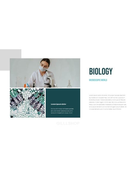 Microscopic World PowerPoint Design