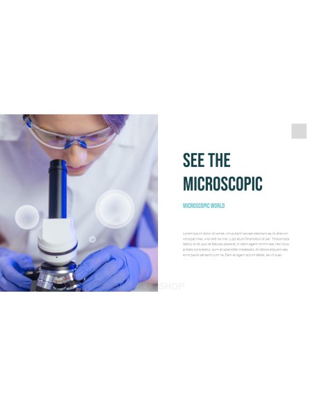 Microscopic World PowerPoint Design