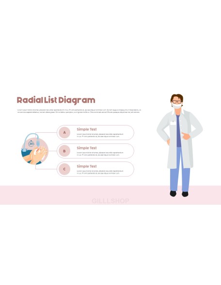 Post-Coronavirus World -  Social Distancing Simple PowerPoint Template Design