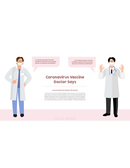 Post-Coronavirus World -  Social Distancing Simple PowerPoint Template Design