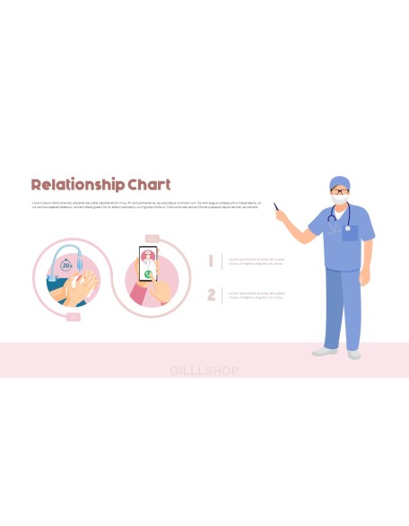 Post-Coronavirus World -  Social Distancing Simple PowerPoint Template Design