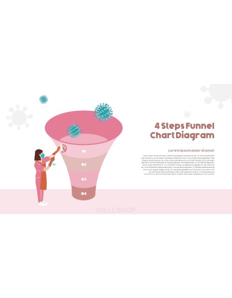 Post-Coronavirus World -  Social Distancing Simple PowerPoint Template Design