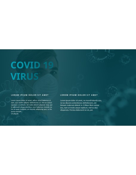 Corona Pandemic Theme Presentation Templates